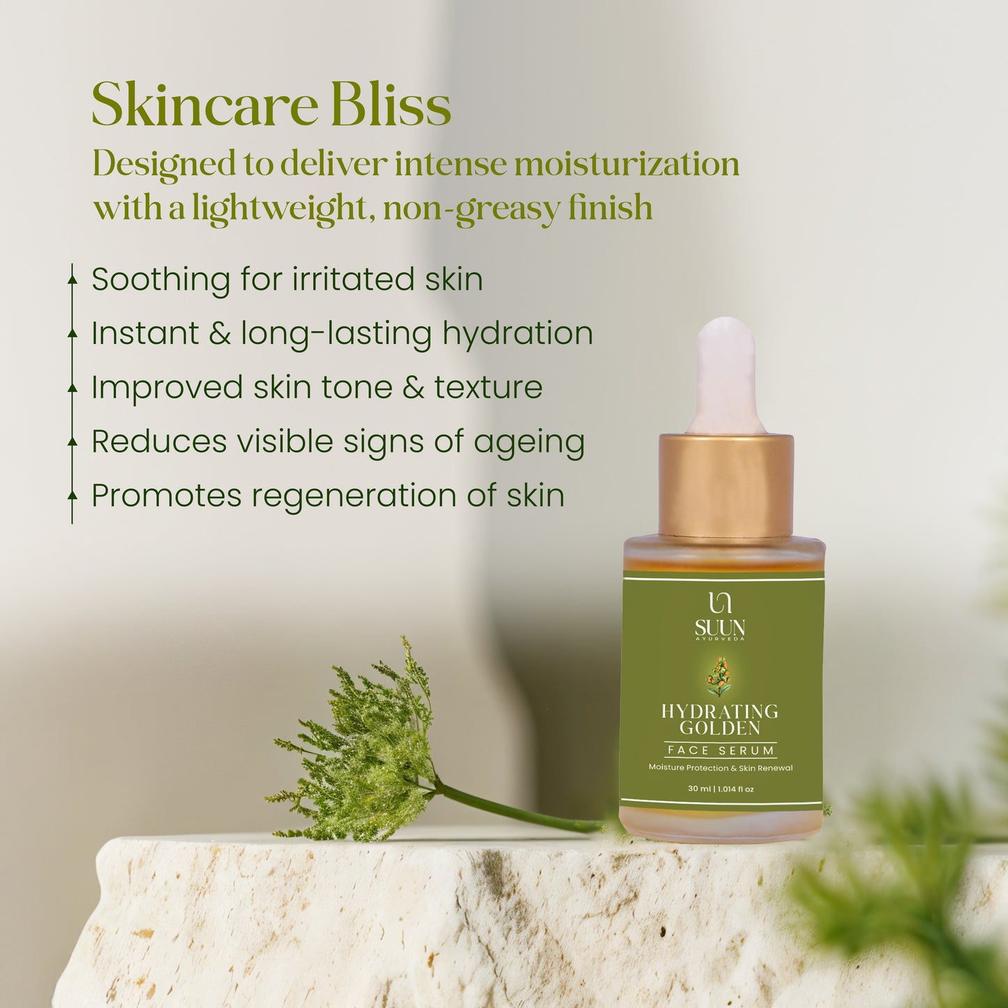 Hydrating Golden Face Serum