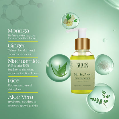MoringAloe Face Cleanser