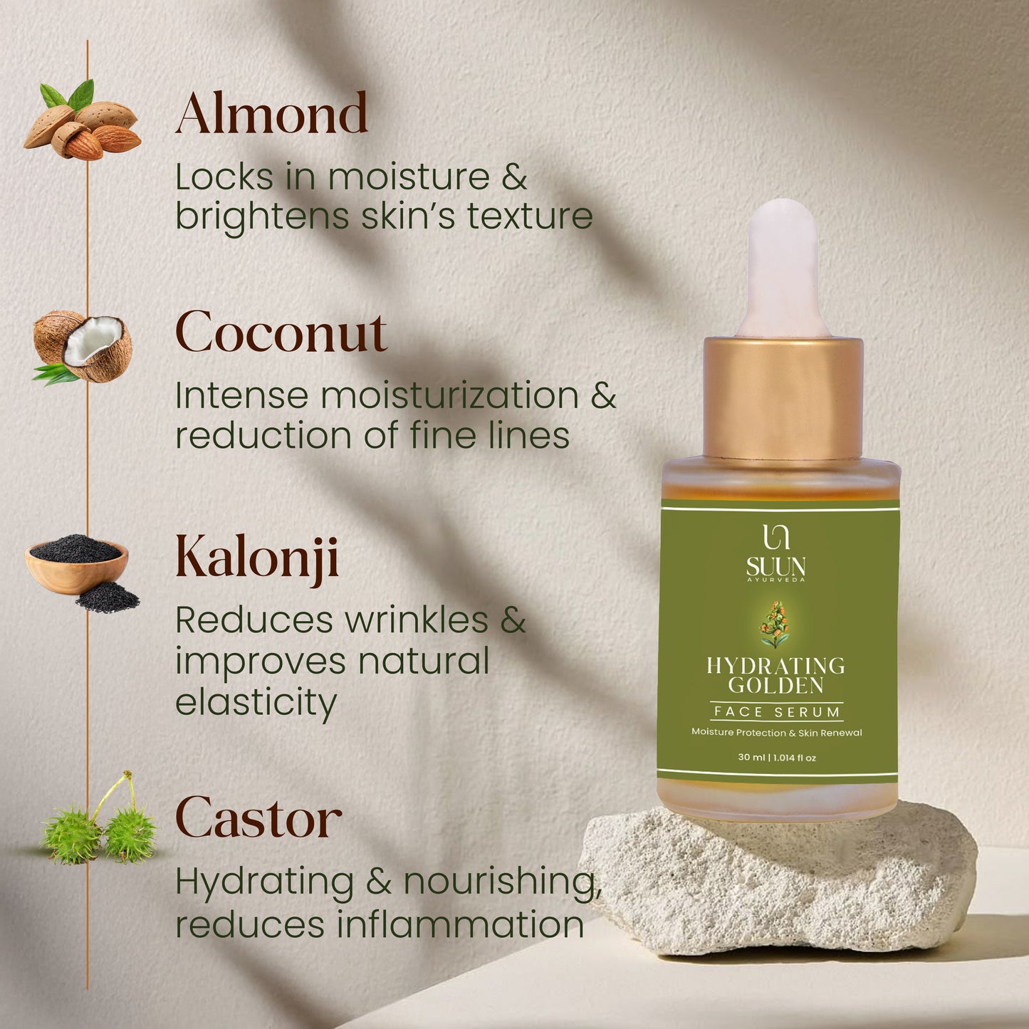 Hydrating Golden Face Serum