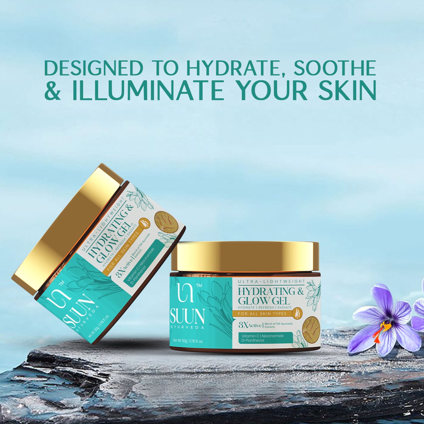 Ultra-Lightweight Hydrating & Glow Gel